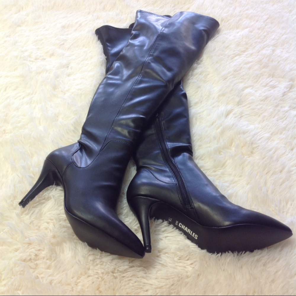 Charles David Vinn Over The Knee Boots Black!. - Picture 6 of 6
